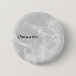 Custom grey crystal badge button