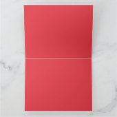 Custom Greycard Tomato Red Splash Karte (Innenseite)