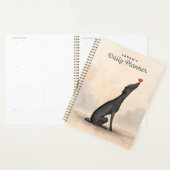 Custom Greyhound Planner, Greyhound gift Planer (Anzeige)