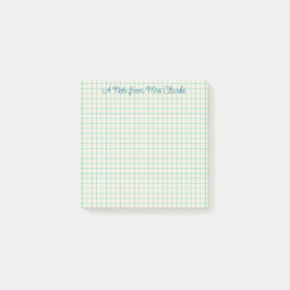 Custom Grid Teacher Post-it® Notes Post-it Klebezettel