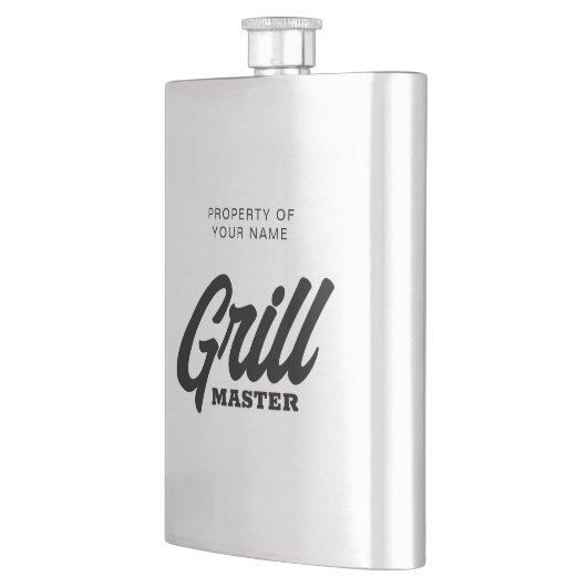 Custom Grill Master Drink Flasche GRILLEN Koch Flachmann (Links)