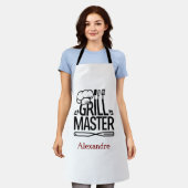 Custom Grill Master Schürze - Vatertag Geschenk fü (Getragen)