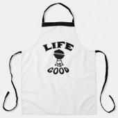 Custom GRILLEN Lover Griller Vater Mama Das Leben Schürze (Vorderseite)