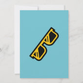 Custom GRILLEN Partys Summer Pop Personalisiert Einladung (Rückseite)