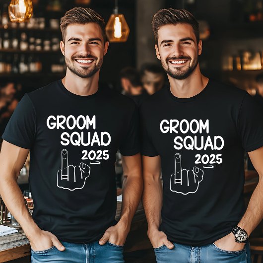 Custom Groom Squad Shirt - Funny Bachelor Party