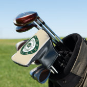 Custom Groomsman Name Laurel Wreath Wedding Golf Headcover (In Situ)