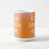 Custom Groovy Gradient Coffee Tasse (Mittel)