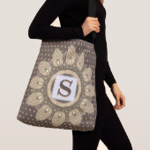 Custom groß Körper Totbeutel psychedelisch Tragetaschen Mit Langen Trägern (Von Nahem)