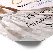 CUSTOM-GRÖSSE - Brautparty-Zeichen Poster (Ecke)