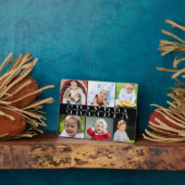 Custom Großkinder FotoCollage Fotoplatte (Seite)