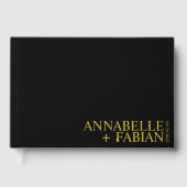 Custom Guest Book, Personalisiert Luxury Wedding G Gästebuch (Vorderseite)