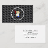 Custom Guitar Shop Luthier Sales Repair Service Visitenkarte (Vorne/Hinten)