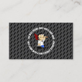 Custom Guitar Shop Luthier Sales Repair Service Visitenkarte