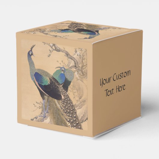 Custom-Günstige Box für japanische Kunst Geschenkschachtel (Rückseite)