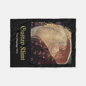 Custom Gustav Klimt Danae berühmtes Malgeschenk Fleecedecke (Vorderseite (Horizontal))