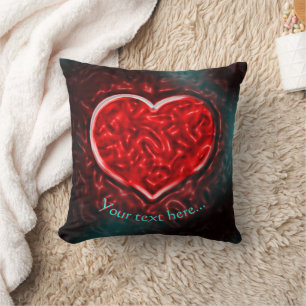 Custom Gutsy Heart Kissen