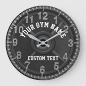 Custom Gym Clock Große Wanduhr (Vorderseite)