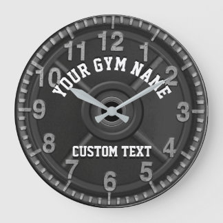 Custom Gym Clock Große Wanduhr