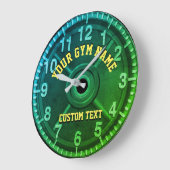 Custom Gym Clock Große Wanduhr (Winkel)