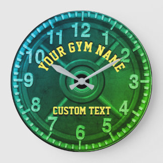 Custom Gym Clock Große Wanduhr
