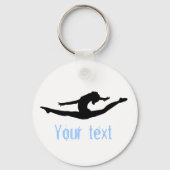 Custom Gymnastics Dance Cheer Keychains Schlüsselanhänger (Vorderseite)