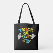 Custom Halloween Bags | Gespenster, Trick oder Tre Tasche (Rückseite)