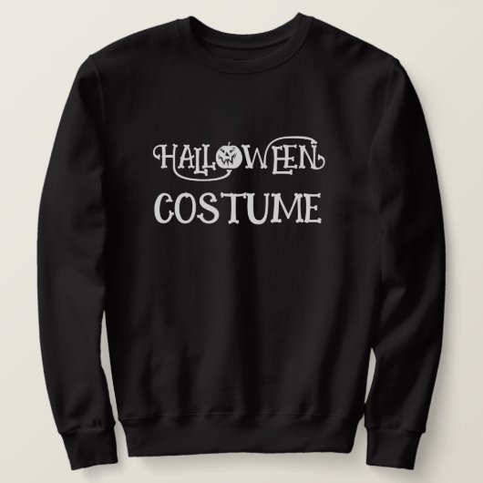 Custom HALLOWEEN COSTUME Men Funny Gag Long Sleeve Sweatshirt (Design vorne)