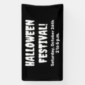 Custom Halloween Festival Spooky Banner (Vertikal)