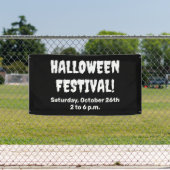 Custom Halloween Festival Spooky Banner (Insitu)