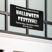 Custom Halloween Festival Spooky Banner (Äußeres Gebäude)