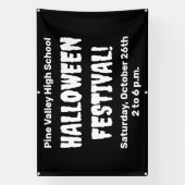 Custom Halloween Festival Spooky Banner (Vertikal)