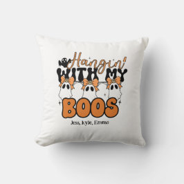 Custom Halloween Hangin' mit meinen Boos Kissen