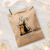 Custom Halloween Naughty oder Nice Gevor Bag - Nic Geschenktütchen (Ausgeschnitten)