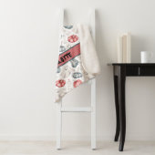 Custom Halloween Niedlich Ghost Bone Candle Pumpki Sherpadecke (Beispiel)