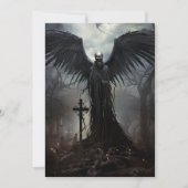 Custom Halloween-Party Gothic Skelett Friedhof Einladung (Vorderseite)