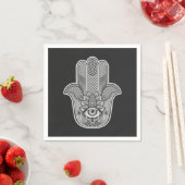 Custom Hamsa Serviette (Beispiel)