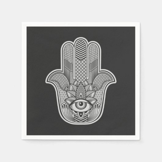 Custom Hamsa Serviette (Vorderseite)