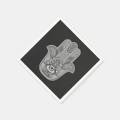Custom Hamsa Serviette (Ecke)