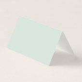 Custom Hand Letted Eucalyptus Wedding Danke Yous (Rückseite)