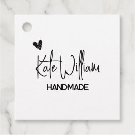 Custom handmade by tags for handmade item geschenkanhänger