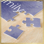 Custom Hanging Christmas Baubles dunkelblau - Puzzle