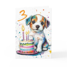 Custom Happy 3. Geburtstag Herzlichen Glückwunsch,
