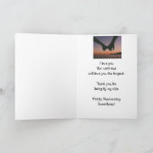 Custom Happy Anniversary Sweetheart Liebe Sie Karte (Innenseite)