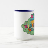 Custom Happy Birthday #2 Geschenkidee Tasse (Zentrum)
