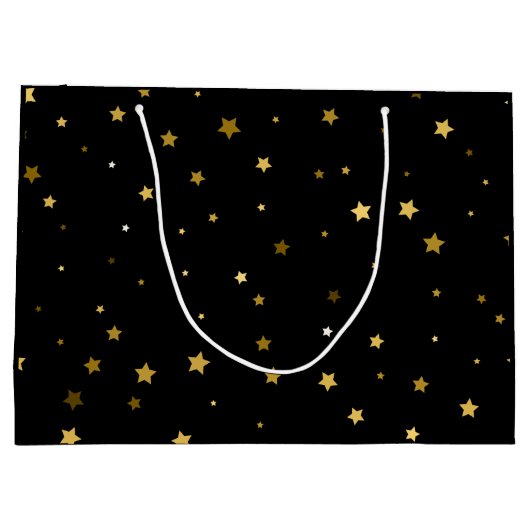 Custom Happy Birthday Celebration Geschenktasche f Große Geschenktüte (Rückseite)