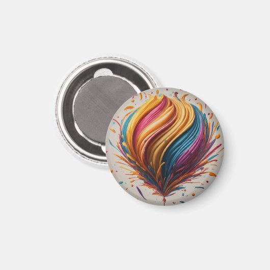 Custom Happy Birthday Joy Magnet (Vorderseite/Rückseite)