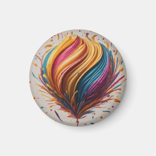 Custom Happy Birthday Joy Magnet (Vorne)