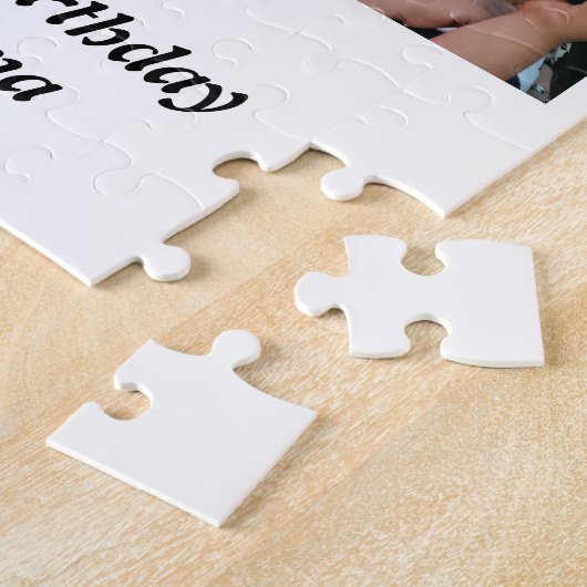 Custom Happy Birthday Oma Foto Puzzle (Seite)