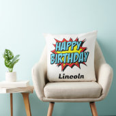 Custom Happy Birthday Throw Kissen (Stuhl )