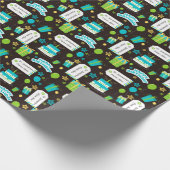 Custom Happy Birthday Wrapping Paper Geschenkpapier (Ecke)